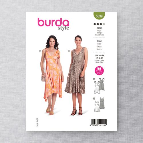 BURDA - 5899 - MISS - DRESS