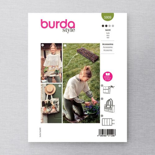BURDA - 5909 - GARDENING ACCESSORIES