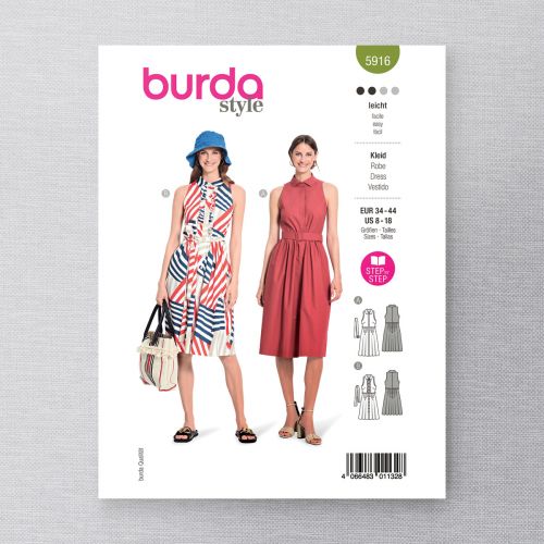 BURDA - 5916 - MISS - DRESS