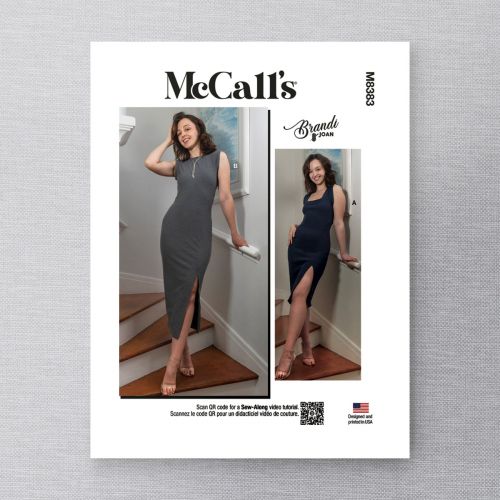 MCCALL'S - M8383 - MISSES' KNIT DRESS