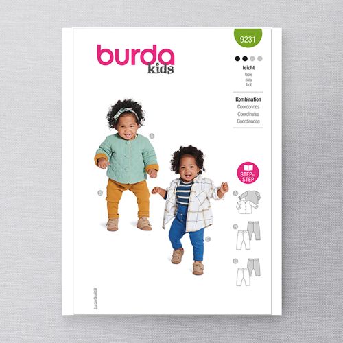 BURDA - 9231 - BABY COORDINATES