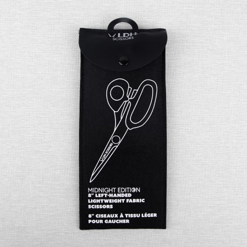 LDH 8 PO SERIES MIDNIGHT EDITION LIGHTWEIGHT SHEARS - LEFTHANDED 