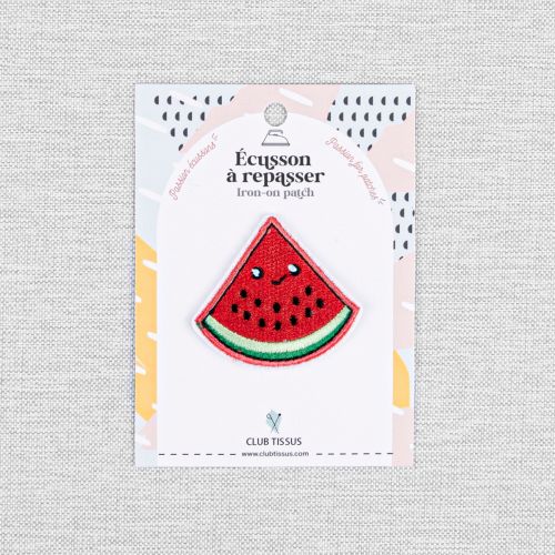 IRON-ON PATCH WATERMELON - RED