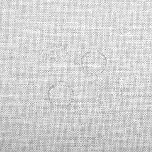 SLIDERS AND RINGS PLASTIC CLEAR 20MM SET2