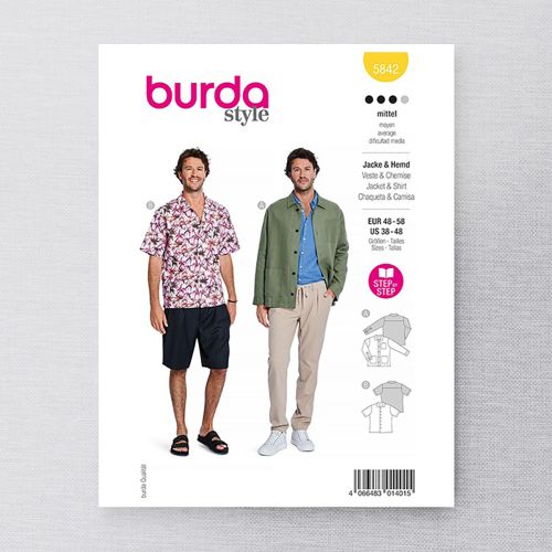 BURDA - 5842 MEN'S SHIRT