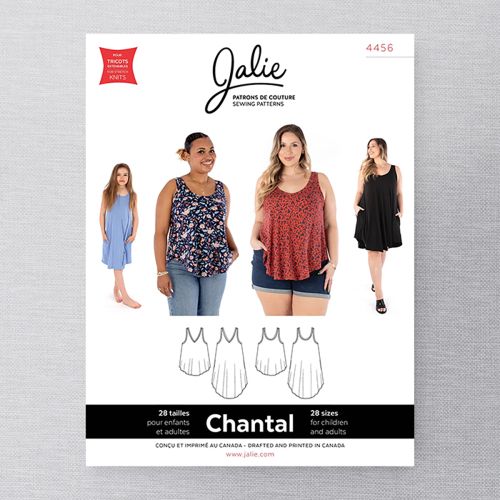JALIE 4456 - CHANTAL - SWING TANK AND DRESS