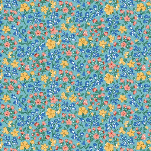 HOME COLLECTOR BY LIBERTY - CAMPION MEADOW - BLUE