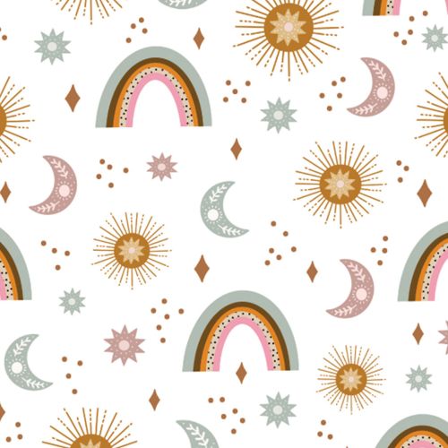NIGHT & DAY COTTON BY AMY WILLIAMSON FOR DASHWOOD - SKY ASTRAL CREAM