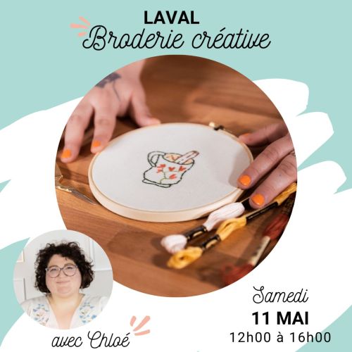BRODERIE CRÉATIVE - LAVAL